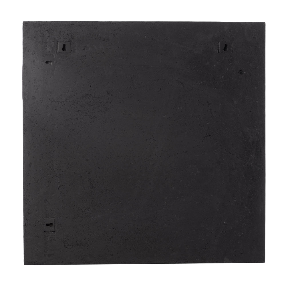 Mura 24" Wide Wall Decor, Black - Backing Image - W6767