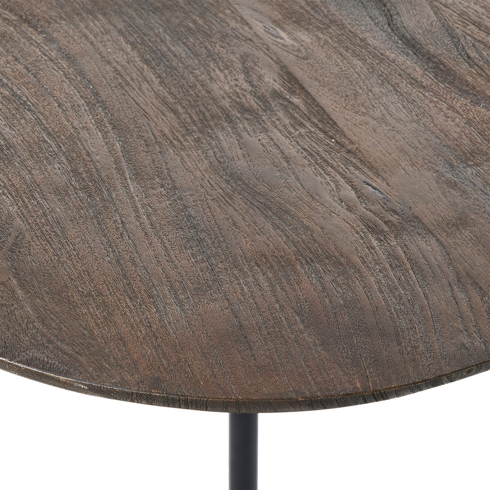 Argos 21" Height Table, Brown - Additional Images - TA526