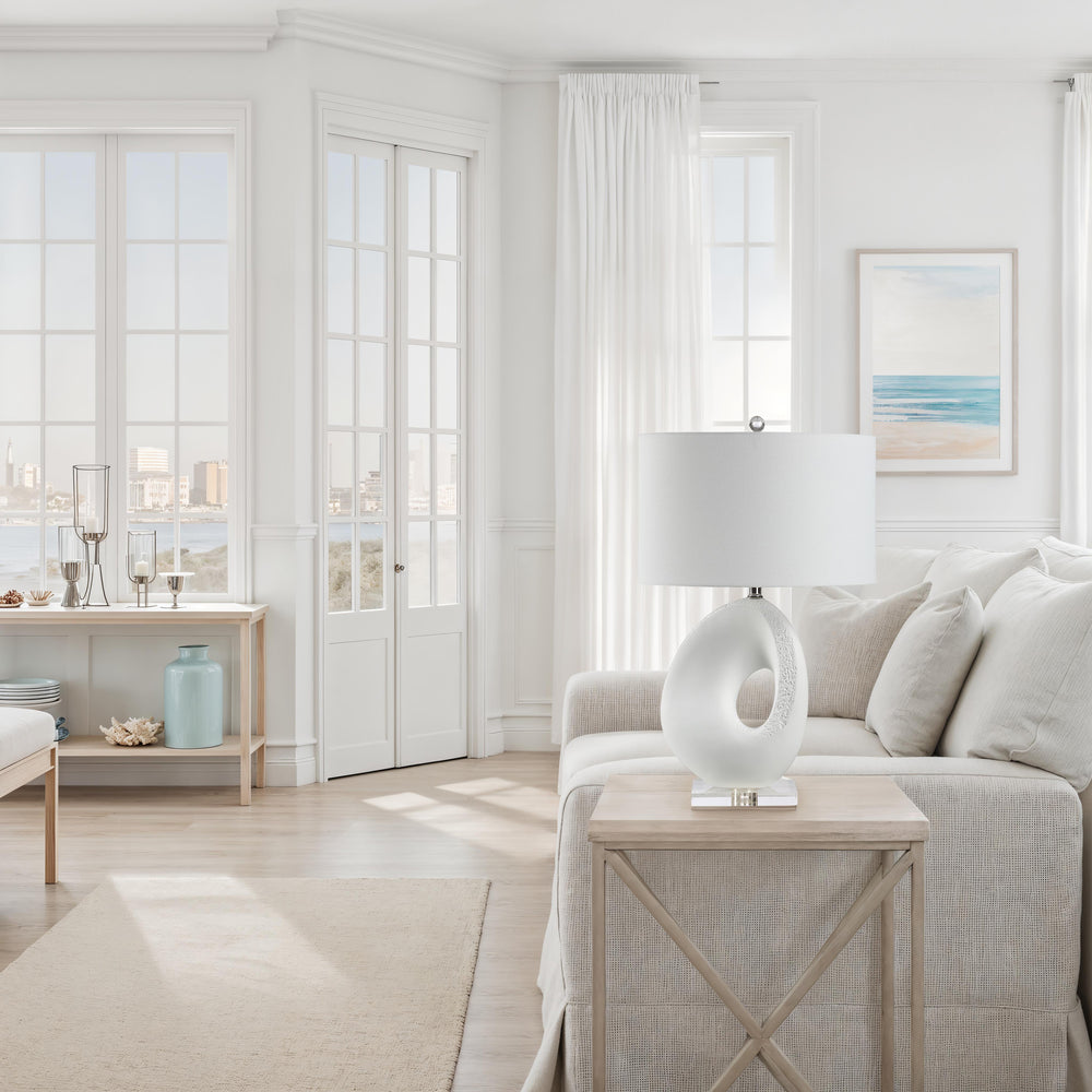 Opalis 29.0" Height Table Lamps, White - White Label Lifestyle Image - LPT1401EV