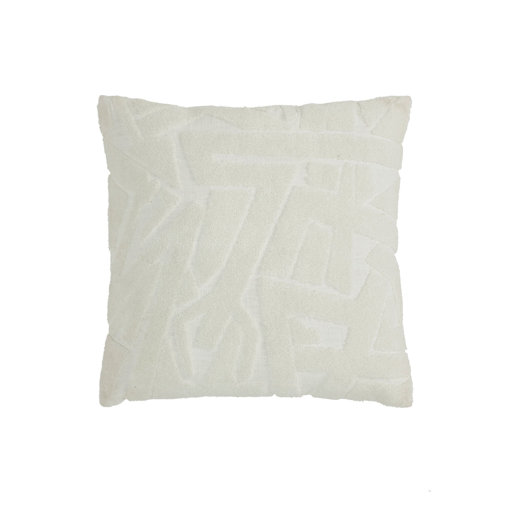Merano 20X20 Indoor Pillow, Ivory - Main Image - PWFL1466