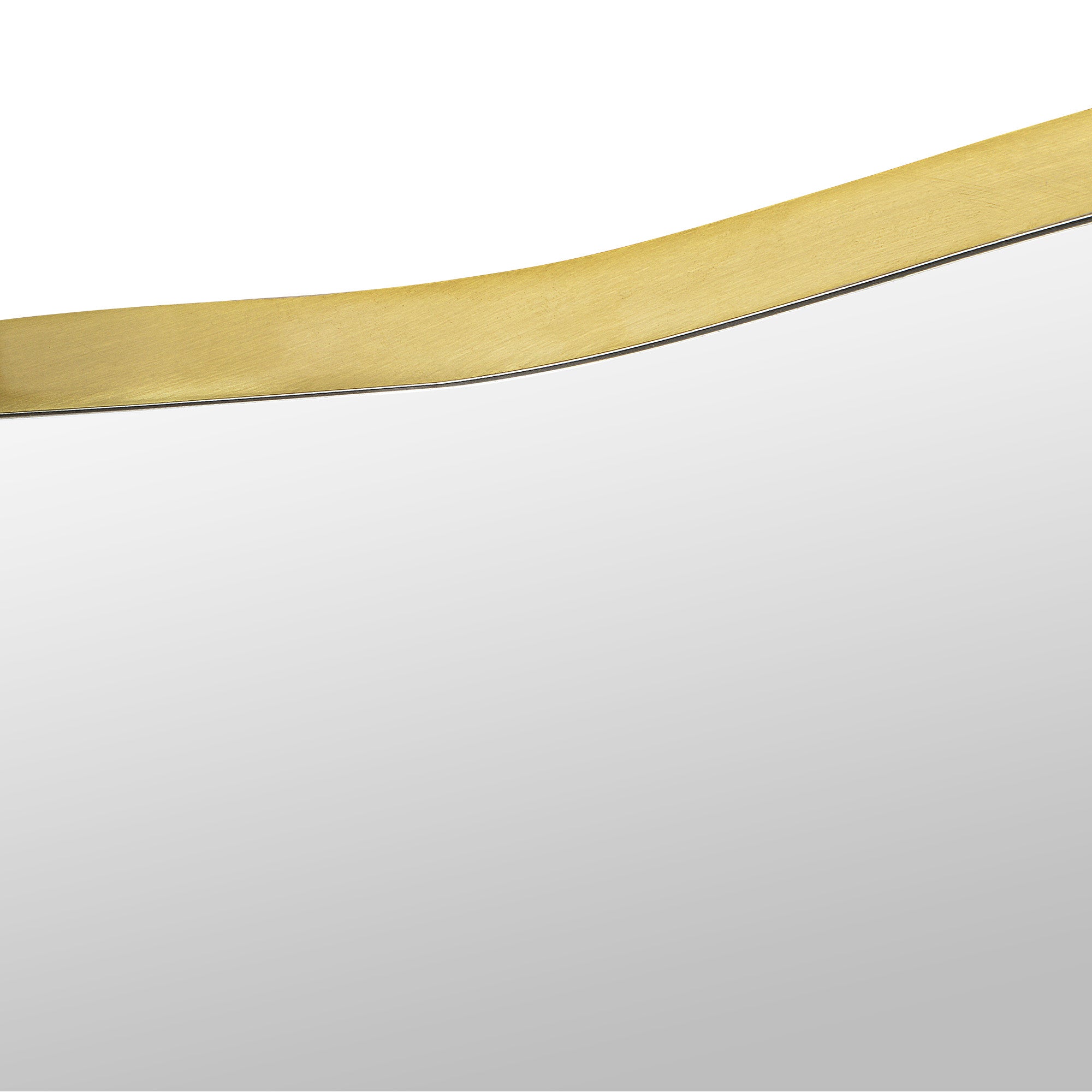 Nucleus 36/24/16" Tall Irregular Wall Mirror, Yellow - Detail Image - MT2549