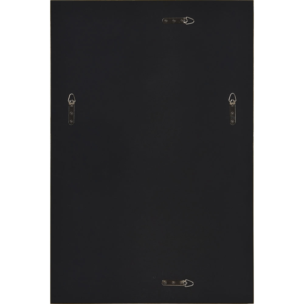Raydon 35.5" Tall Rectangle Wall Mirror, Yellow - Backing Image - MT2452