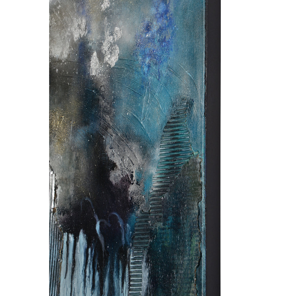Infusion 40" Wide Canvas Art, Black - Additional Image 2 - OL1985
