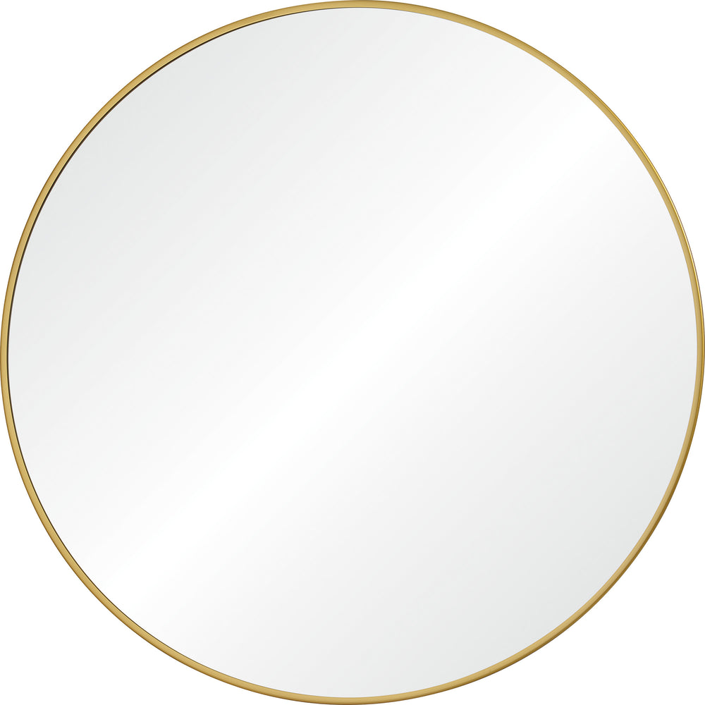 Alegre 30" Tall Round Wall Mirror, Yellow - Main Image - MT2528