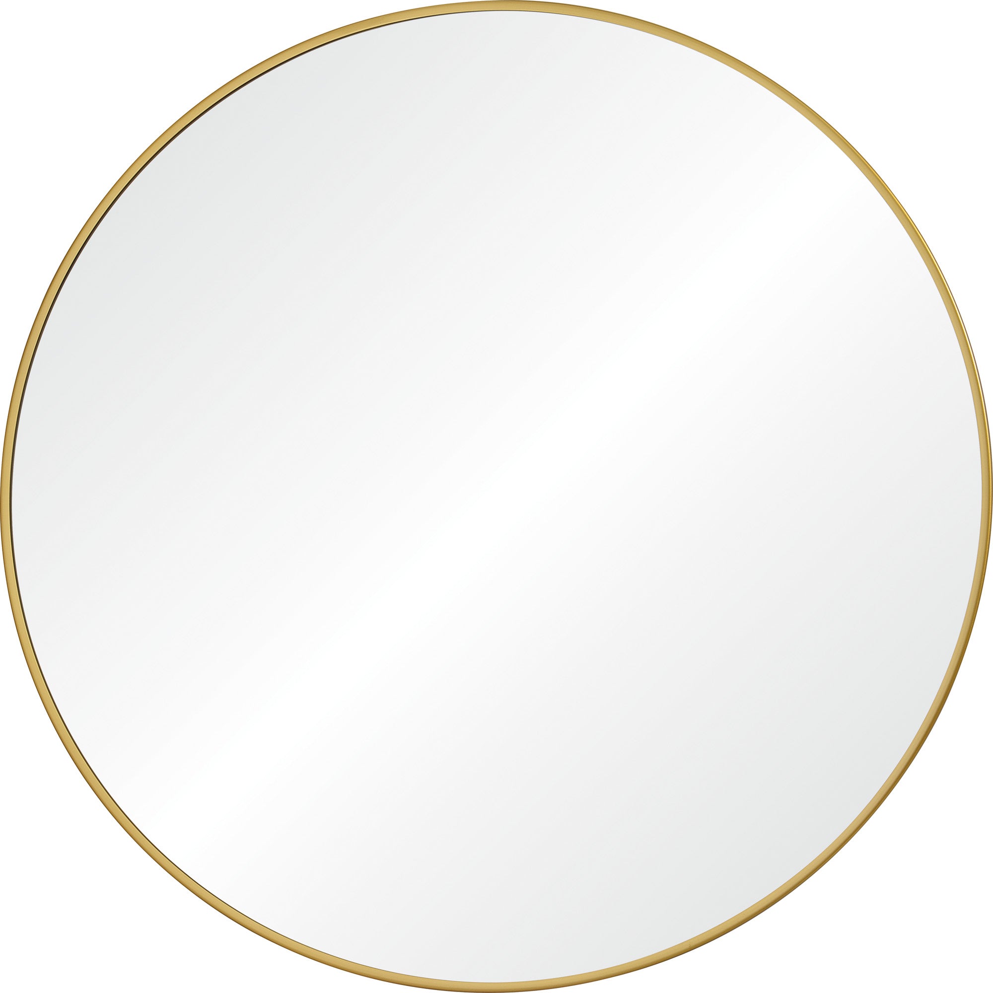 Alegre 30" Tall Round Wall Mirror, Yellow - Main Image - MT2528