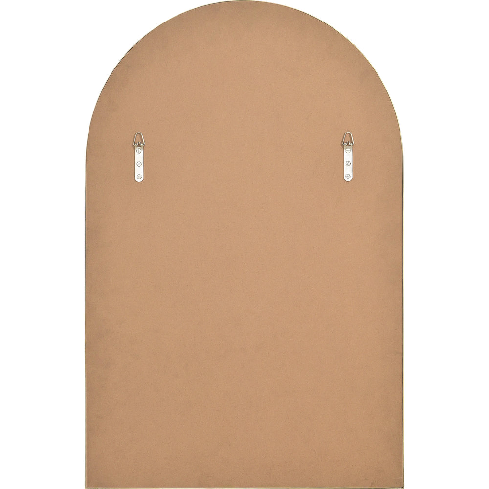 Durness 36" Tall Arch Wall Mirror, Yellow - Backing Image - MT2524