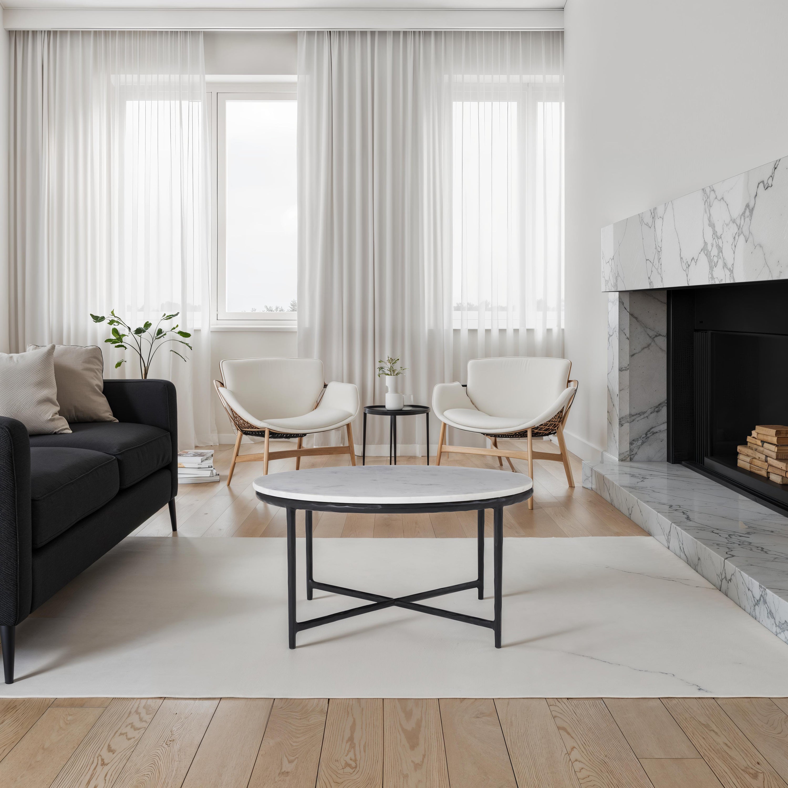 Rowena 29.92" Height Coffee Table - Lifestyle Image - TA533