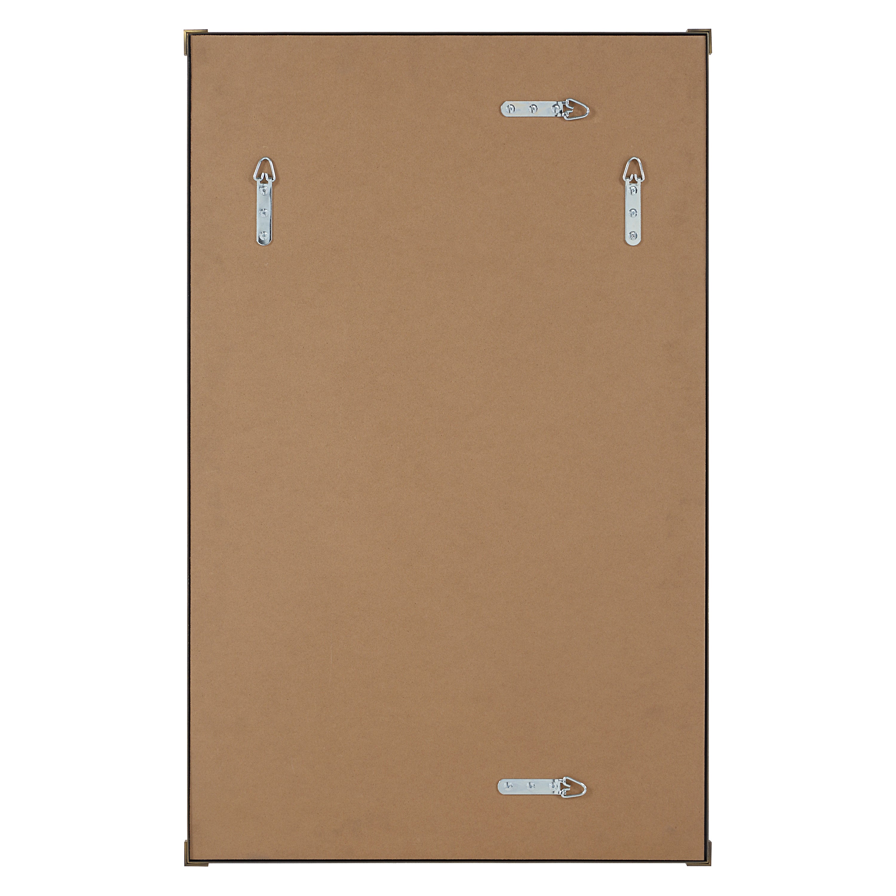 Khaya 35" H x 22" W Wall Mirror, Yellow - Backing Image - MT2738