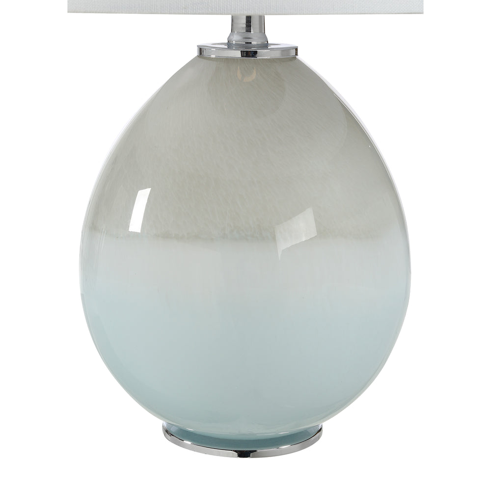 Calais 19.0" Height Table Lamps, Light Blue - Detail Image - LPT1419EV