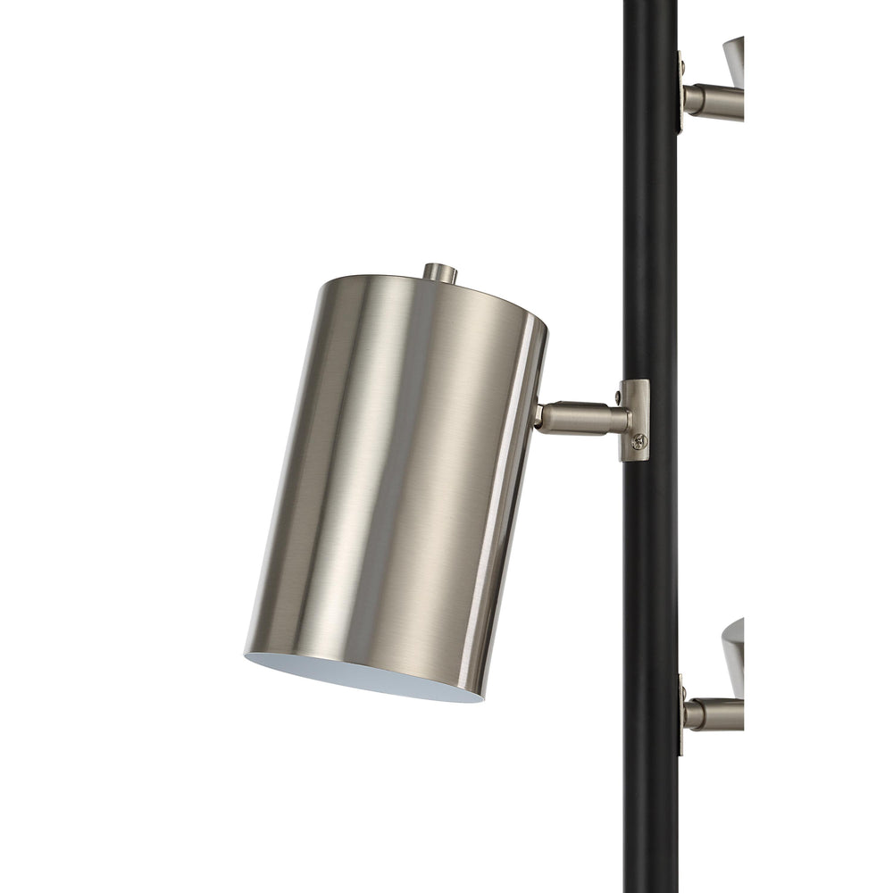 Meandros 63.5" Height Floor Lamp, Grey - Detail Image - LPF3170