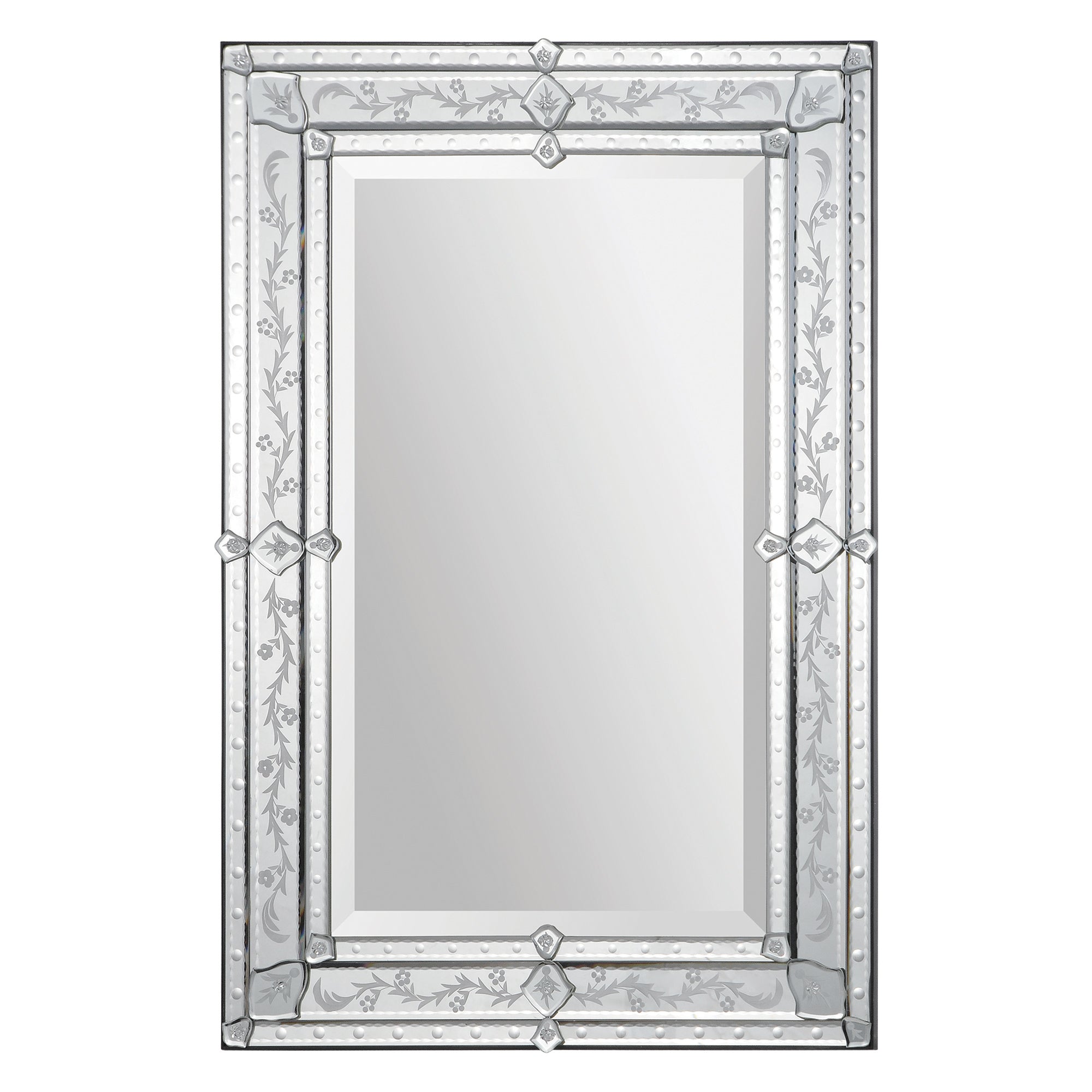 Vincenzo 36" Tall Rectangle Wall Mirror - Main Image - MT1301