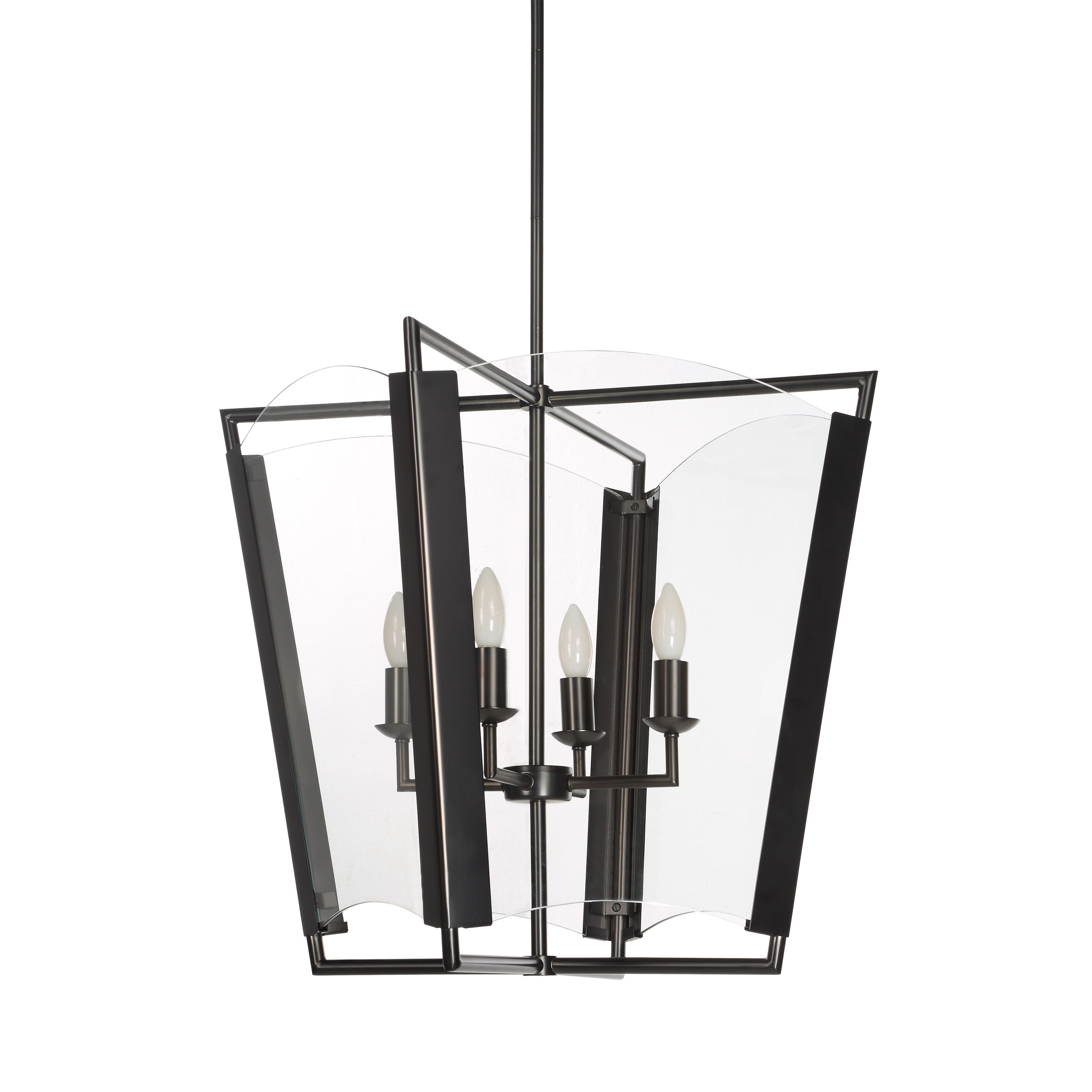 Toussaint 82.25" Height Ceiling Fixture, Clear - Main Image - LPC4499