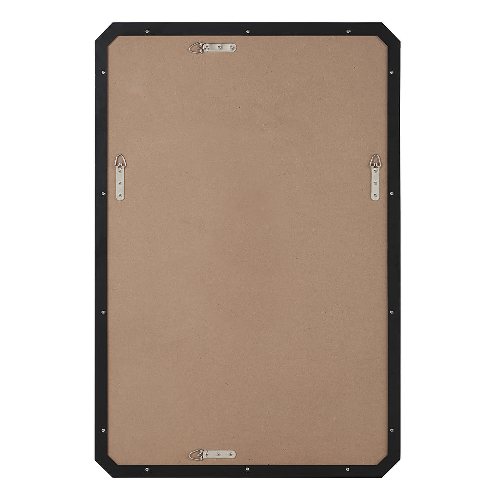 Jace 36" H x 24" W Wall Mirror, Black - Backing Image - MT2751