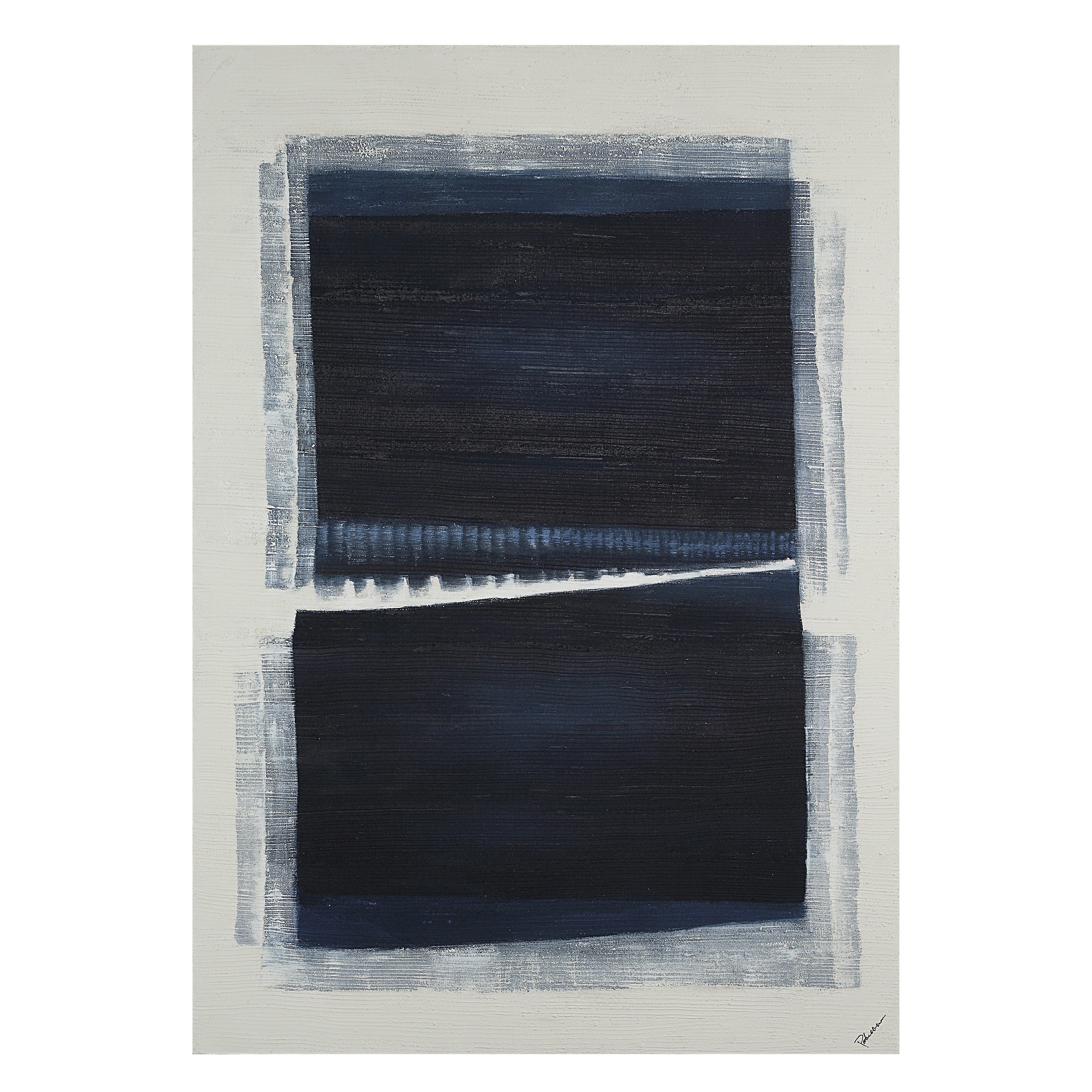Ibiza 62" H x 44" W Canvas Art, Blue - Main Image - OL2188