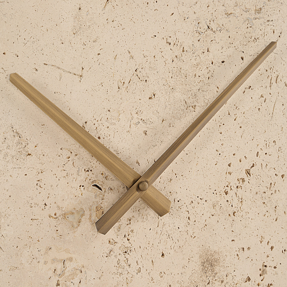 Fusion Wall Clock, Natural - Additional Images - CL260