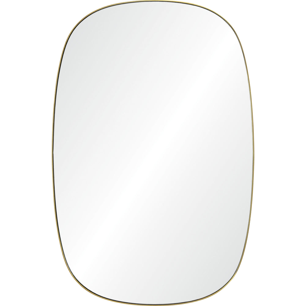 Gallegos 36" Tall Rectangle Wall Mirror, Yellow - Main Image - MT2523