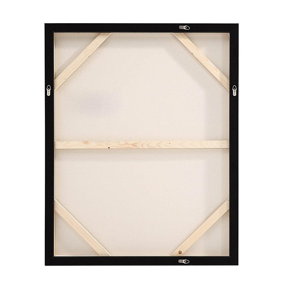 Haiku 40" Wide Canvas Art, Black - Backing Image - OL2129
