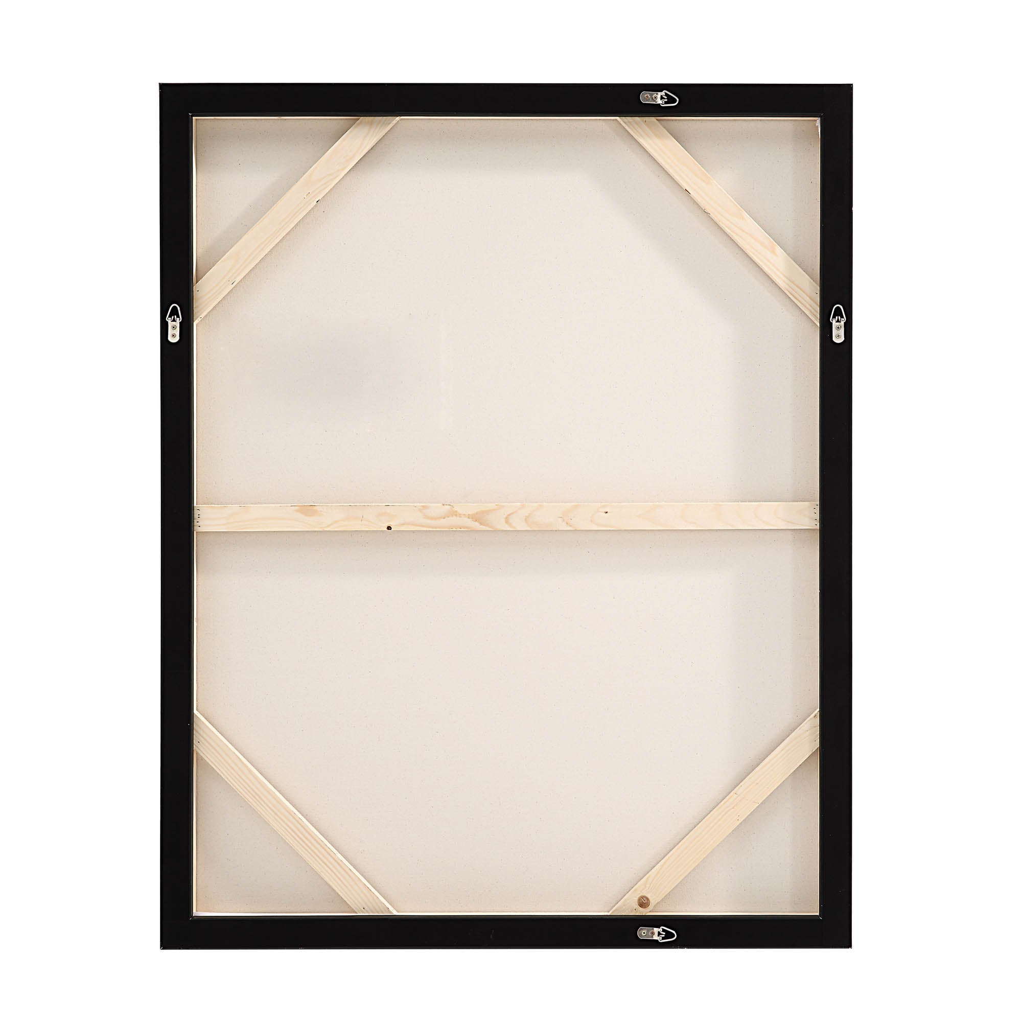 Haiku 40" Wide Canvas Art, Black - Backing Image - OL2129