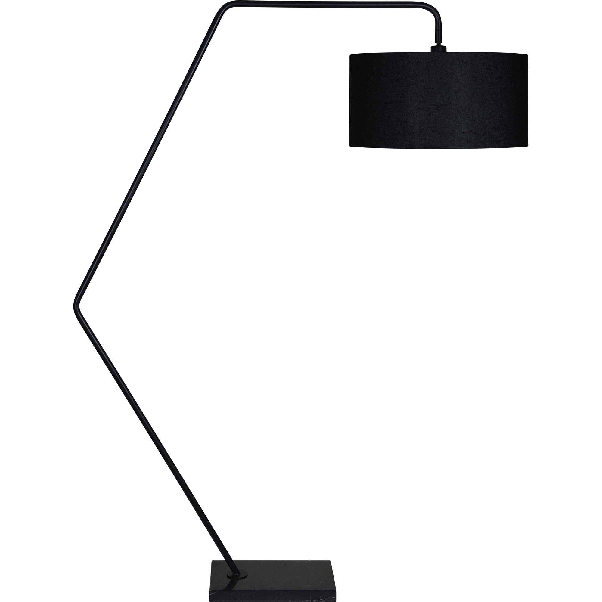 Penelin 65.25" Length Floor Lamp, Black - Additional Image 2 - LPF3118