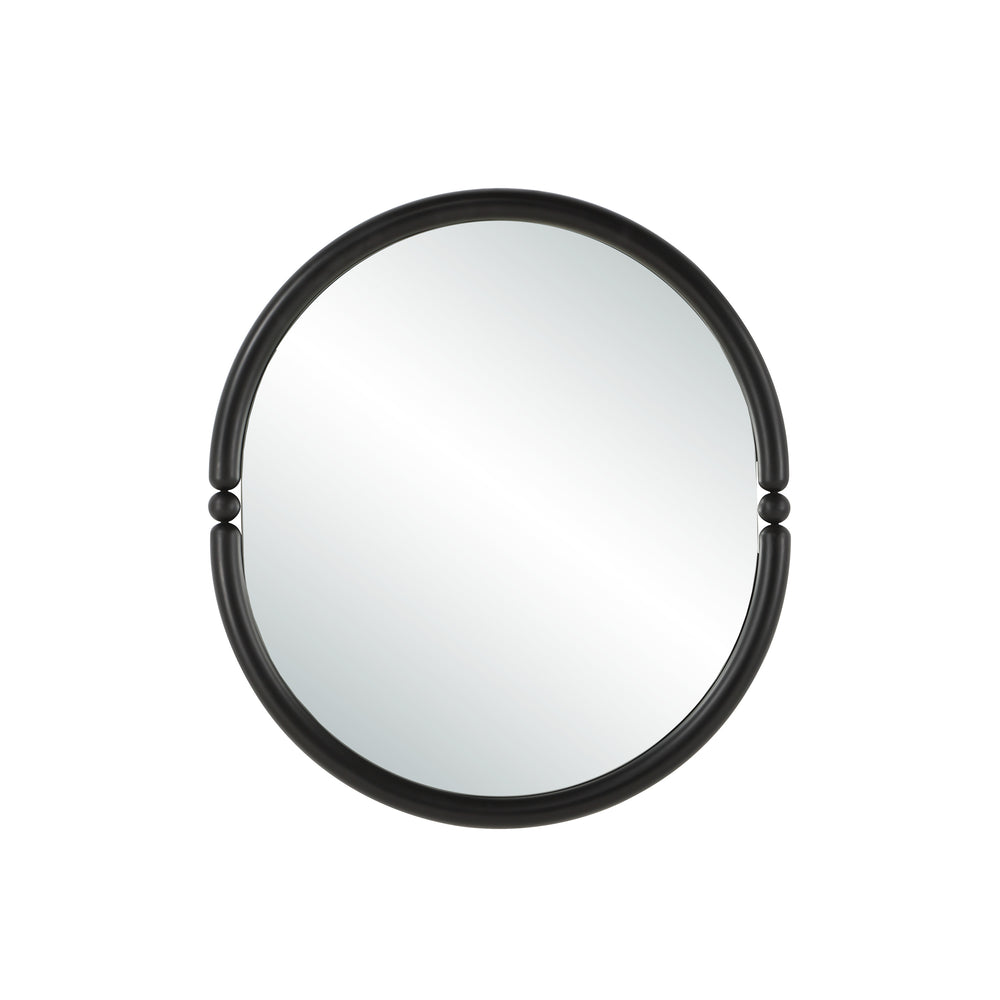 Ditto 40" H x 36" W Wall Mirror, Black - Main Image - MT2757