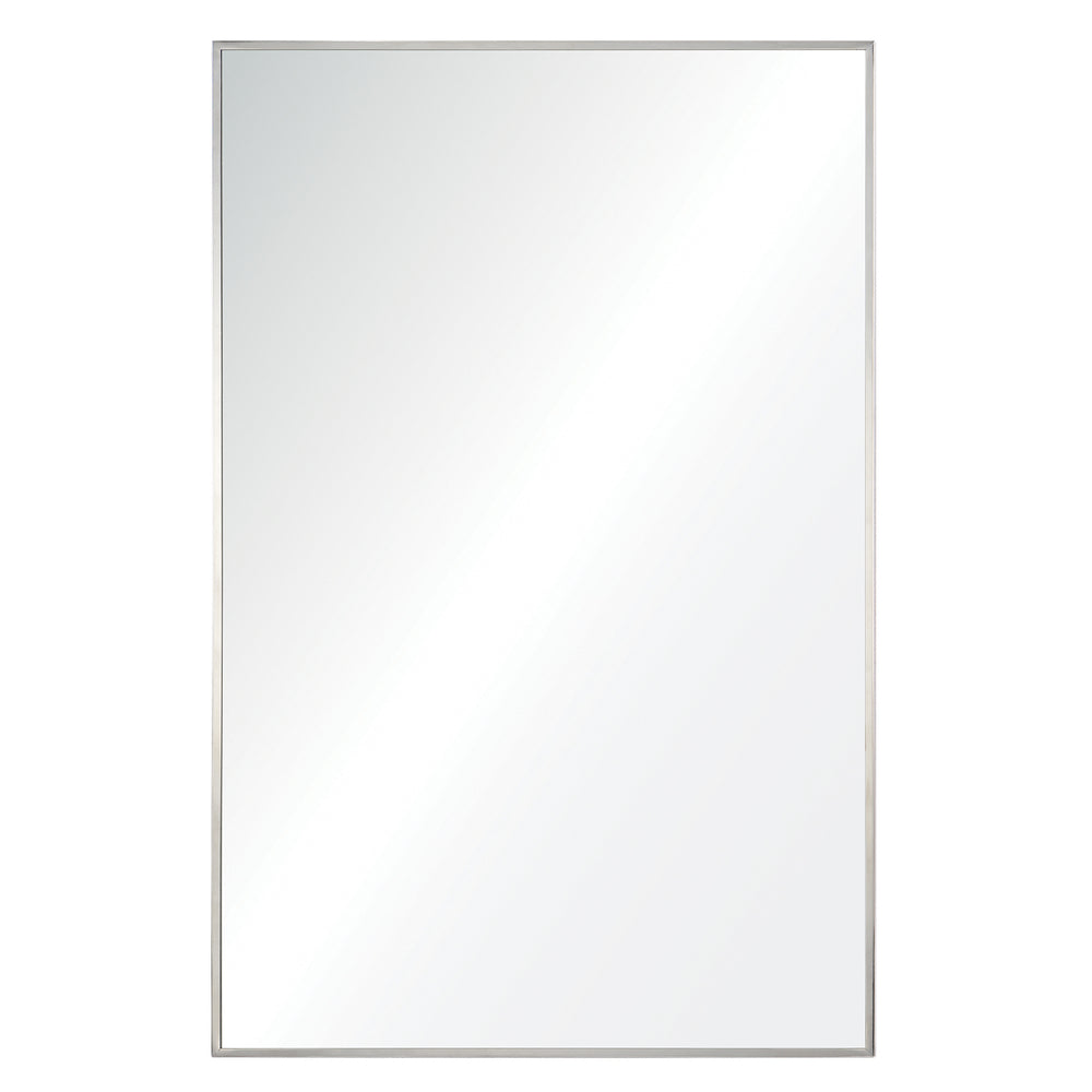 Crake 36" Tall Rectangle Wall Mirror, Grey - Main Image - MT1553