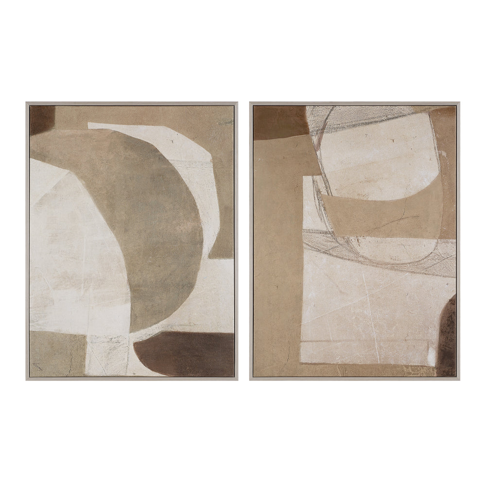 Alcea 40" H x 30" W Canvas Art, (2 Piece Set) - Main Image - OL2246