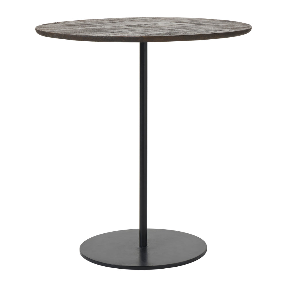 Argos 21" Height Table, Brown - Angle Image - TA526