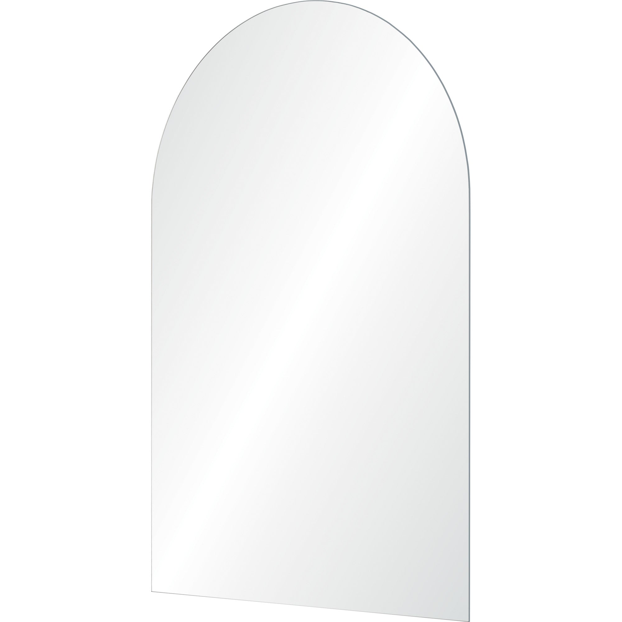 Faiza 35.5" Tall Arch Wall Mirror - Angle Image - MT2504