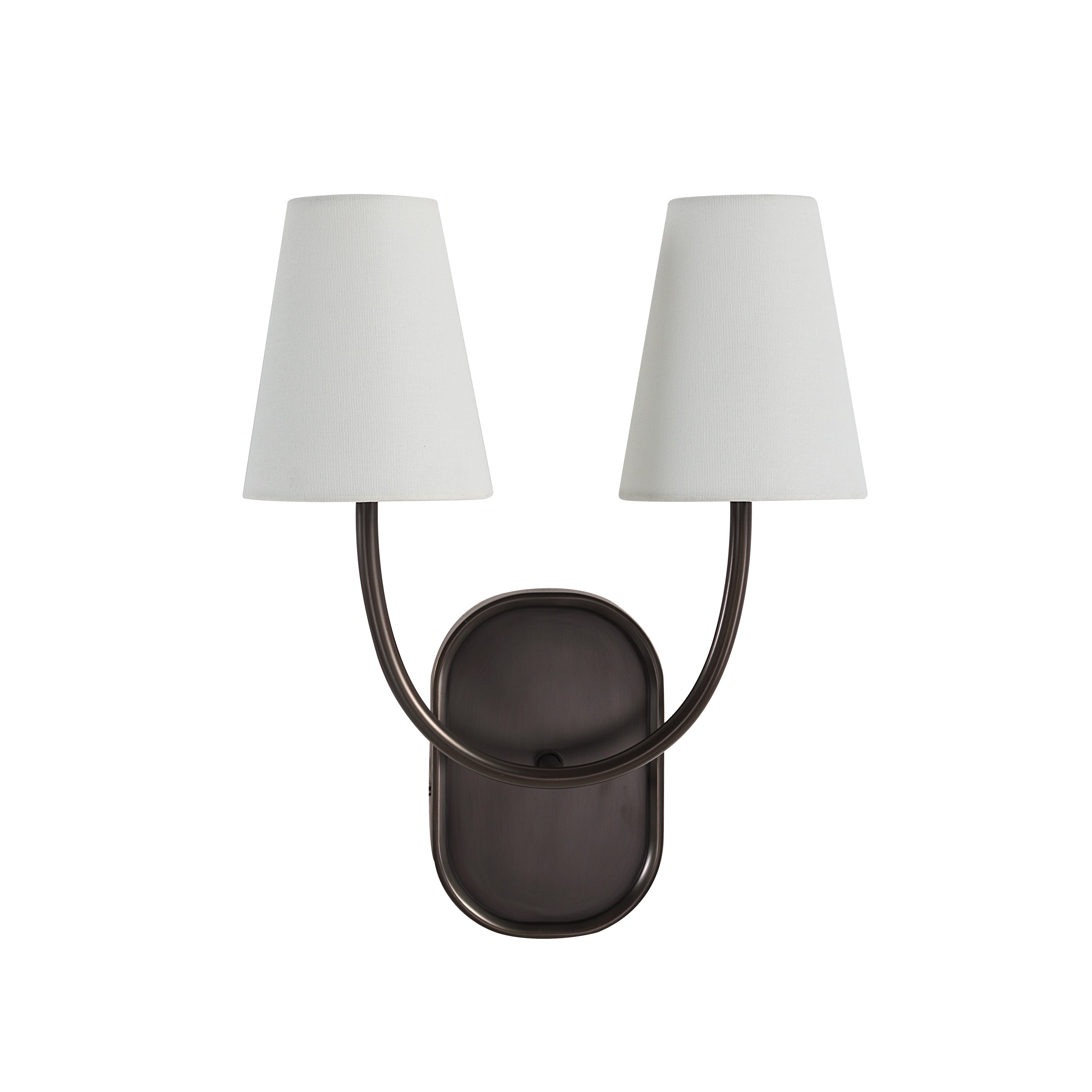 Megara 15.5" Height Wall Sconce, Brown - Main Image - WS157