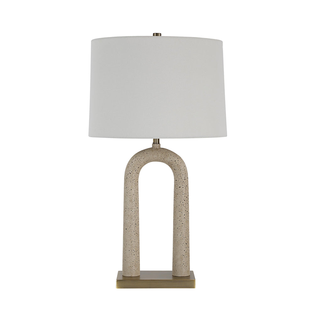 Primula 28.5" Height Table Lamp, Cream - Angle Image - LPT1350