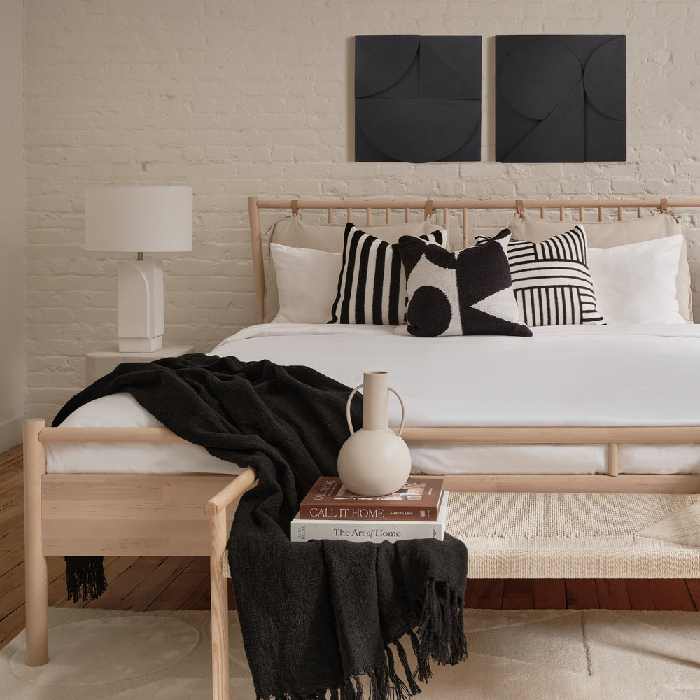 Serino 24" Wide Wall Decor, Black - Lifestyle Image - W6766