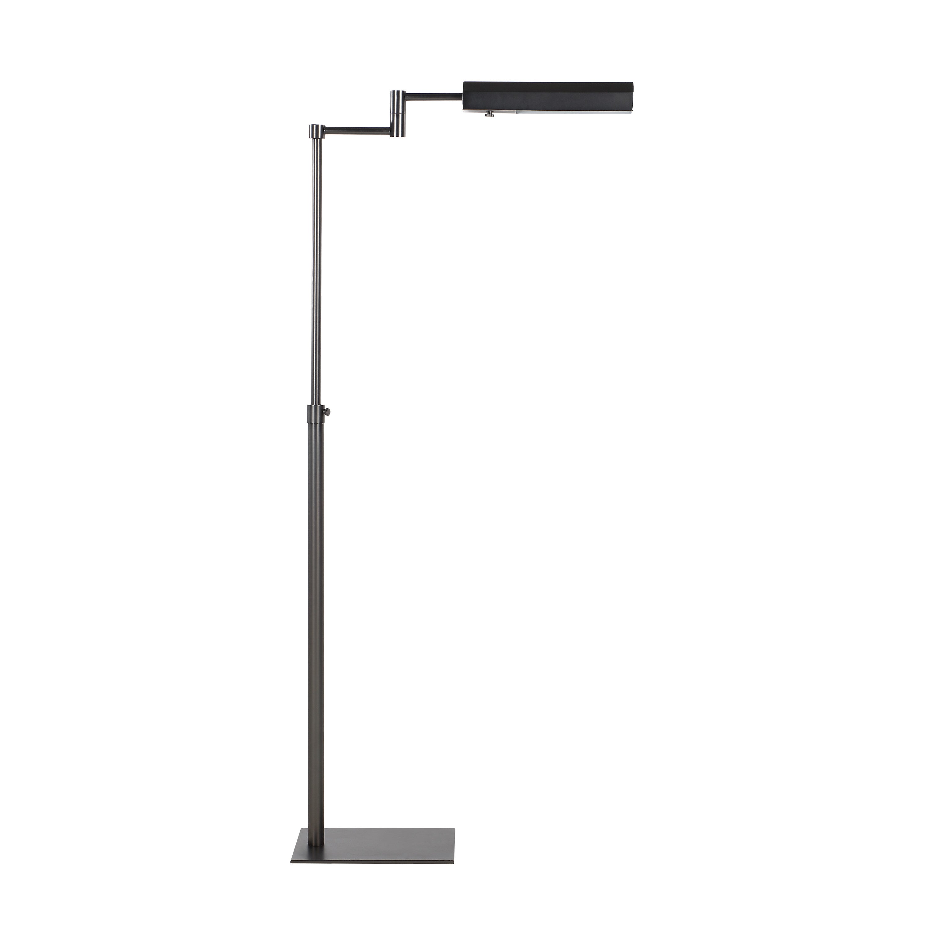 Thiva 45.25-60" ADJ Height Floor Lamp, Bronze - Angle Image - LPF3183