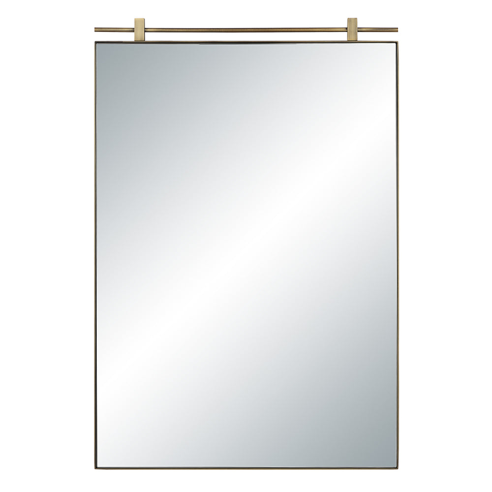 Neem 36" H x 24" W Wall Mirror, Yellow - Main Image - MT2737