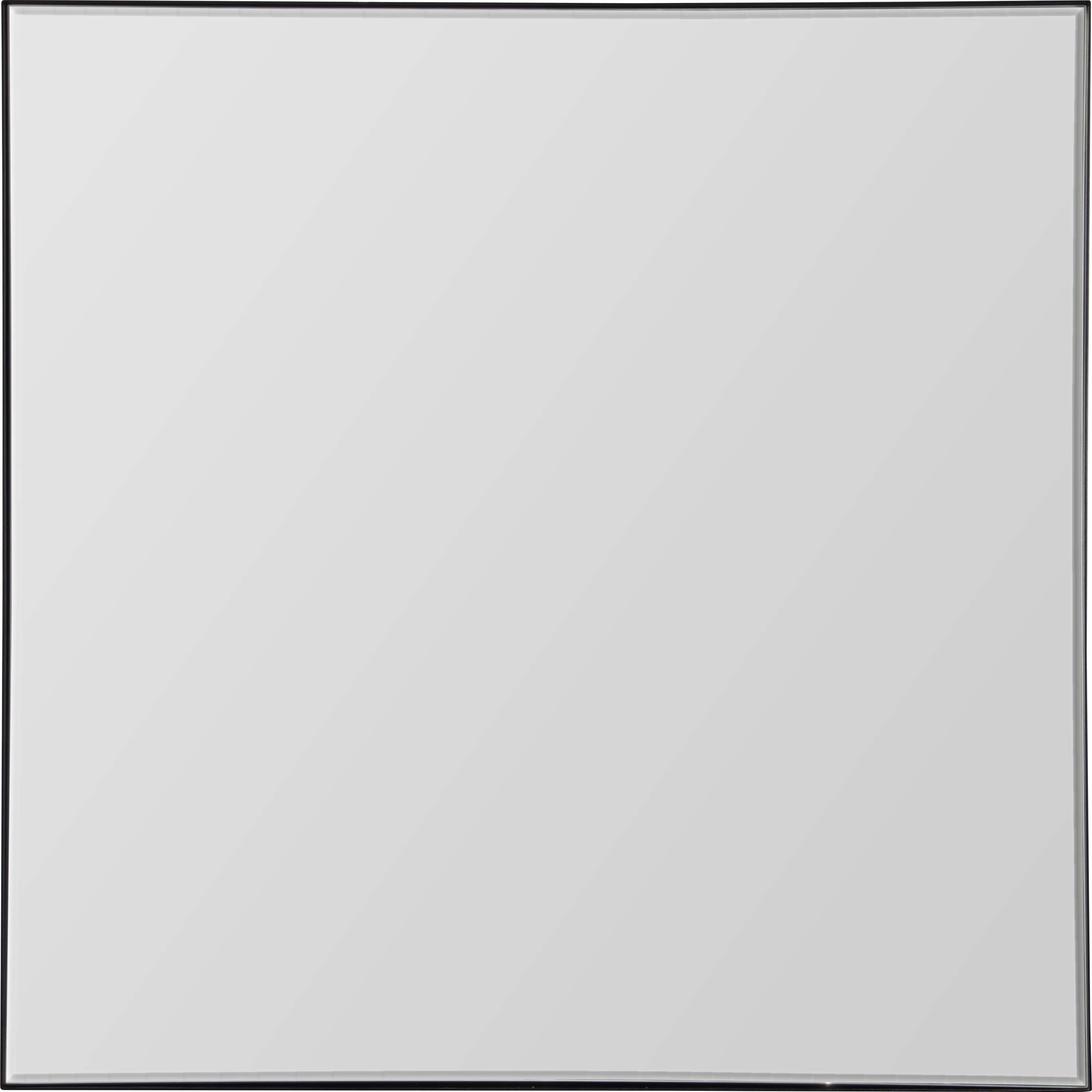 Greer Wall 35.5" Tall Square Wall Mirror, Black - Main Image - MT2097