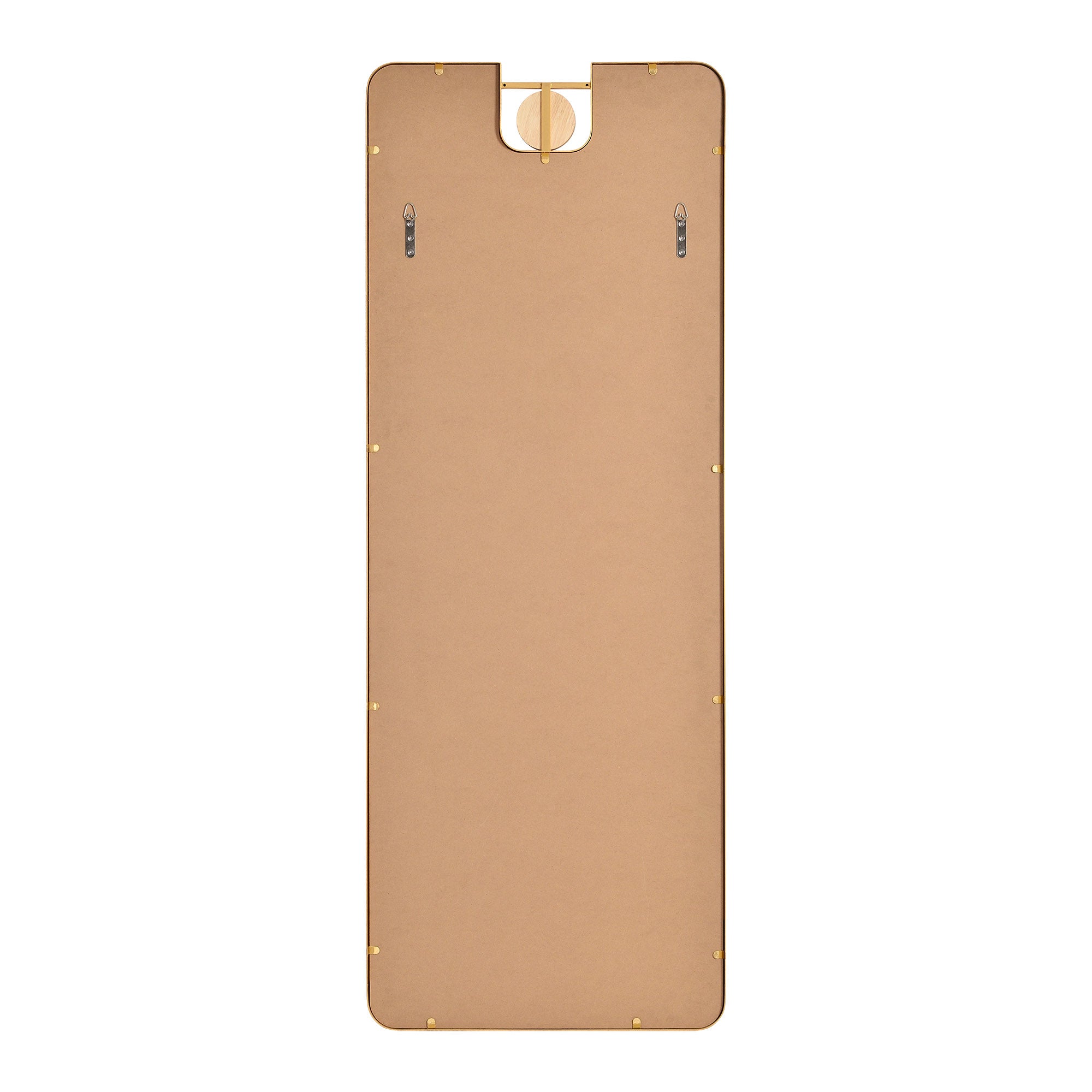Kepler 65" Tall Rectangle Full Length Mirror, Yellow - Backing Image - MT2558