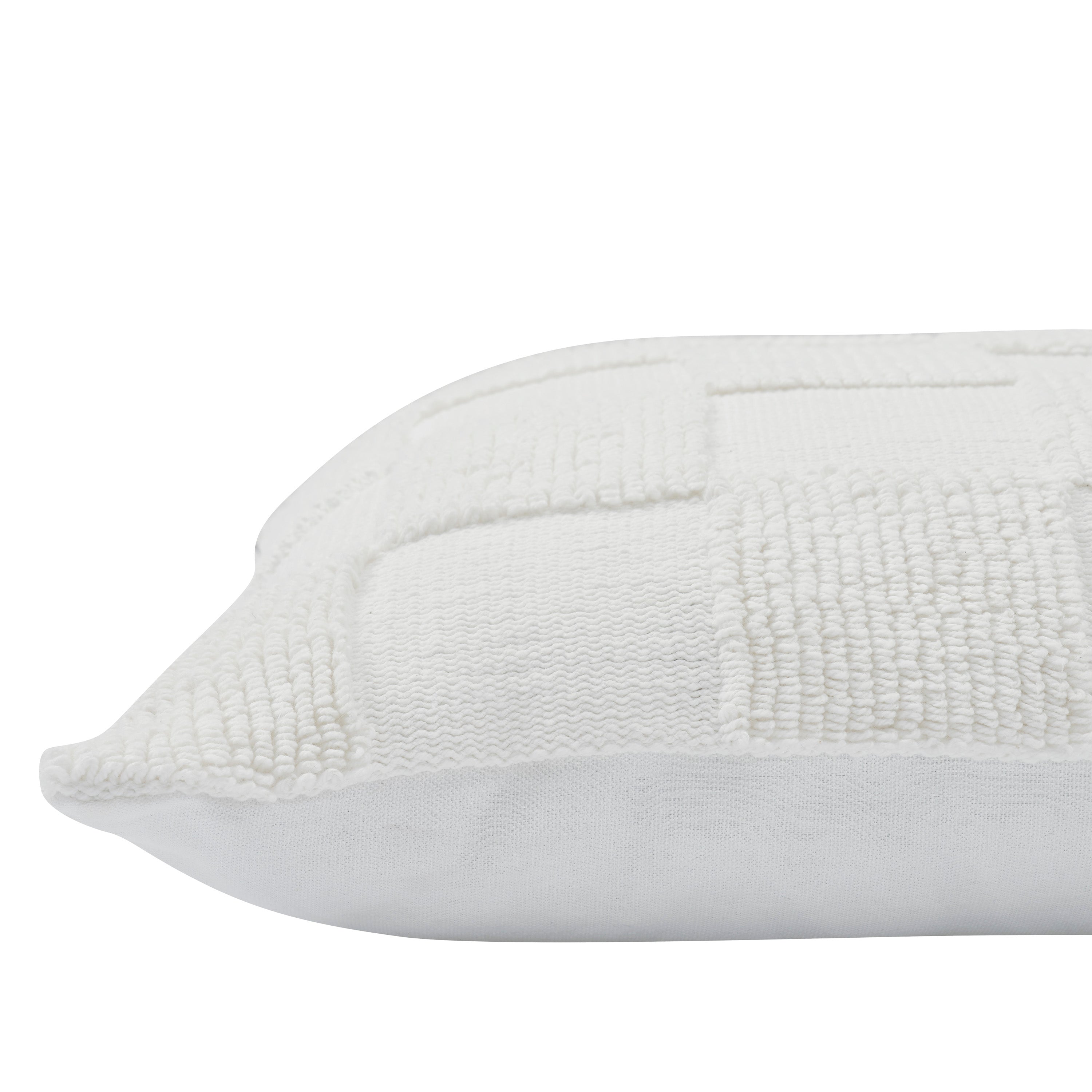 Terrah 20X20 Indoor Pillow, Ivory - Additional Image 2 - PWFL1451