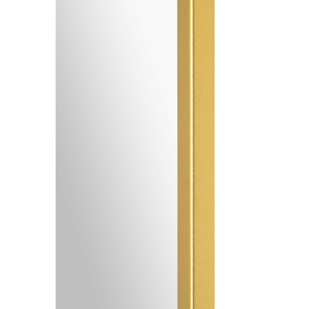 Merrimack 36" Tall Rectangle Wall Mirror, Yellow - Additional Image 2 - MT2512