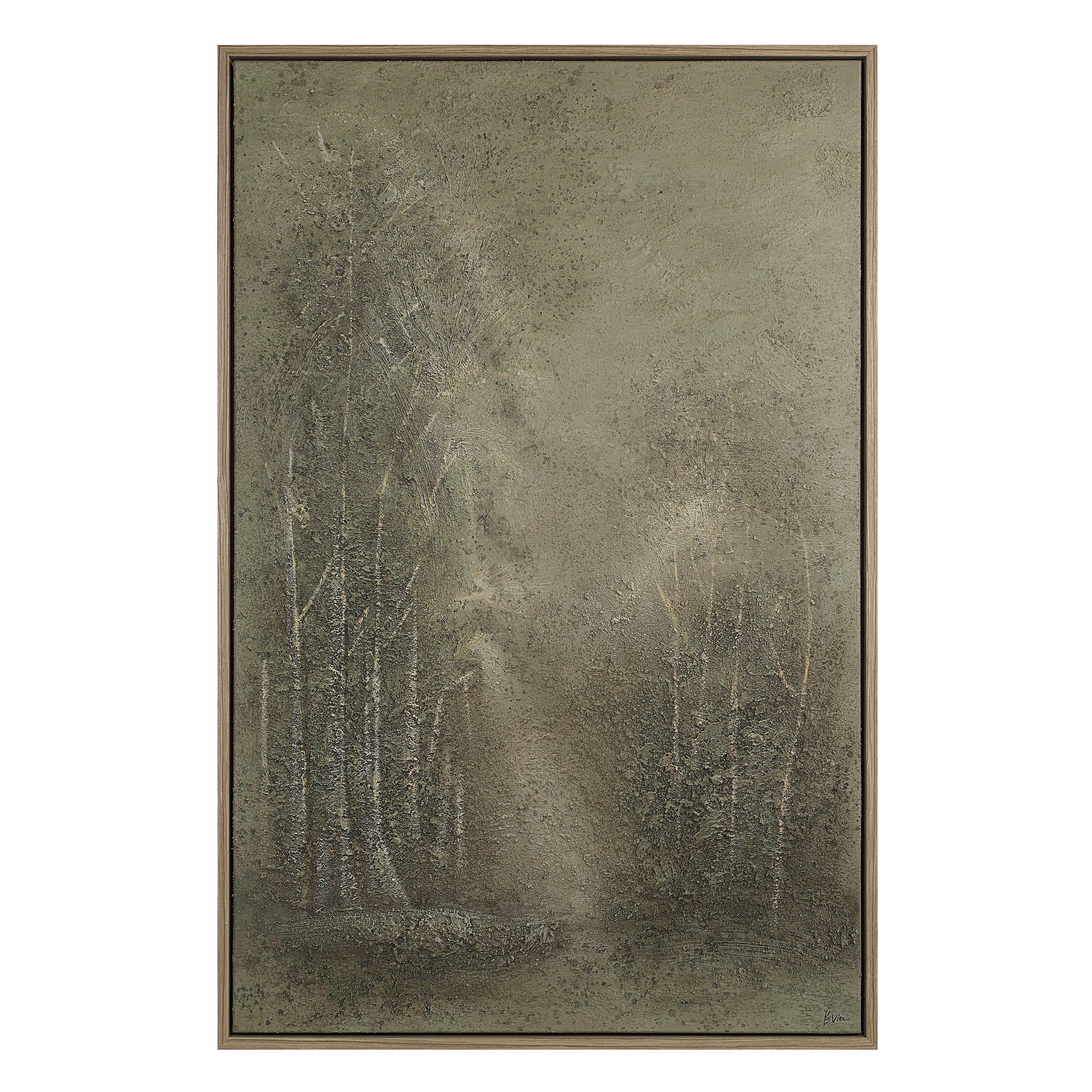 Lipton 60" H x 40" W Canvas Art, Green - Main Image - OL2192