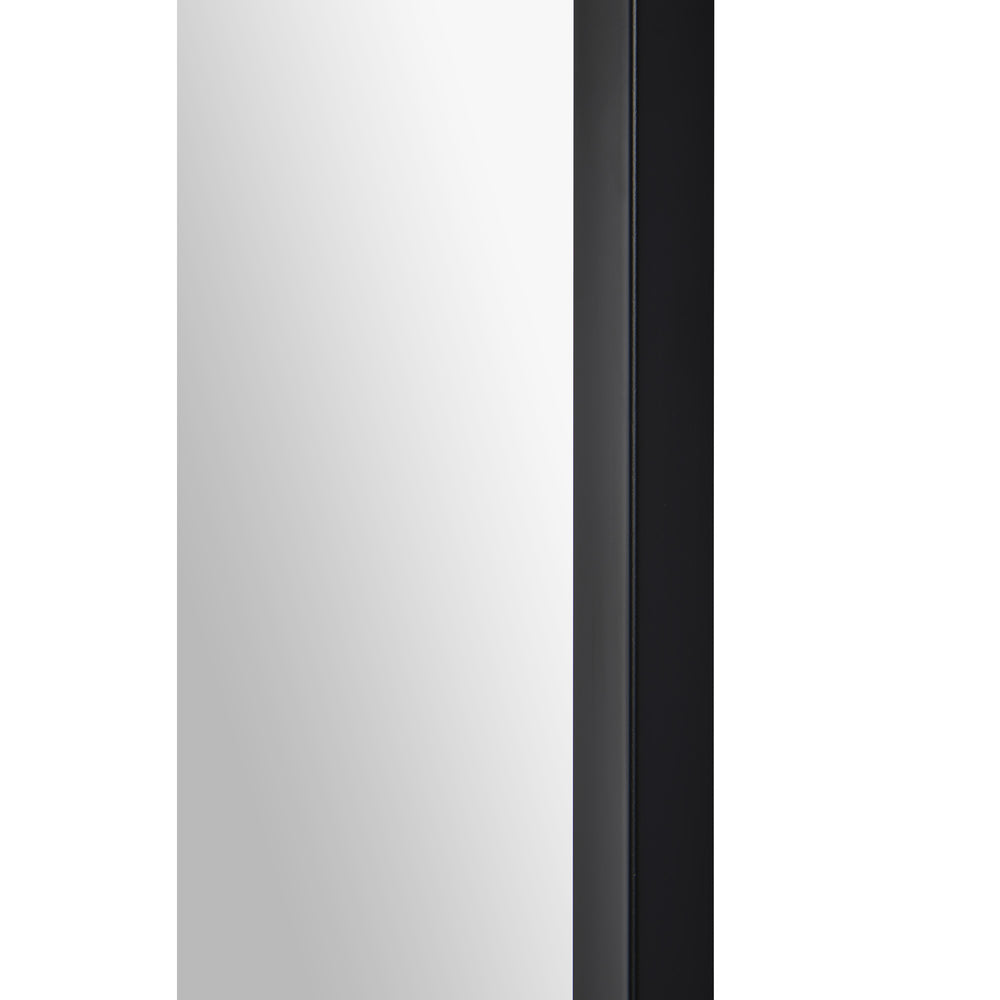 Asmara 36" Tall Irregular Wall Mirror, Black - Additional Image 2 - MT2542