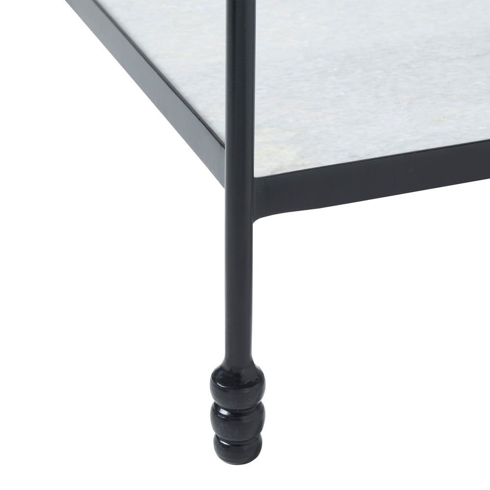 Giulia 24" Height Table, White - Additional Image 3 - TA514