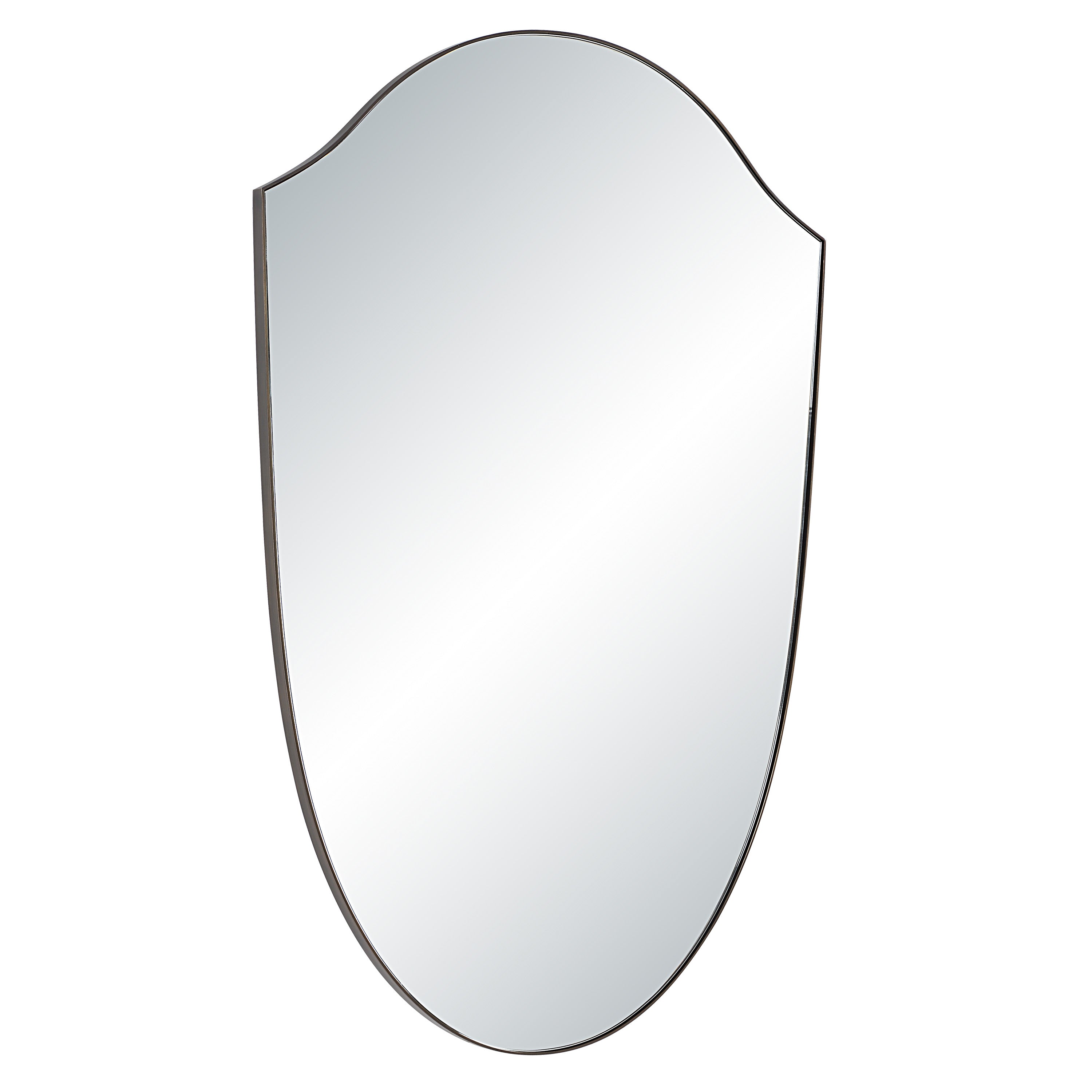 Reims 40" H x 26" W Wall Mirror, Yellow - Angle Image - MT2747