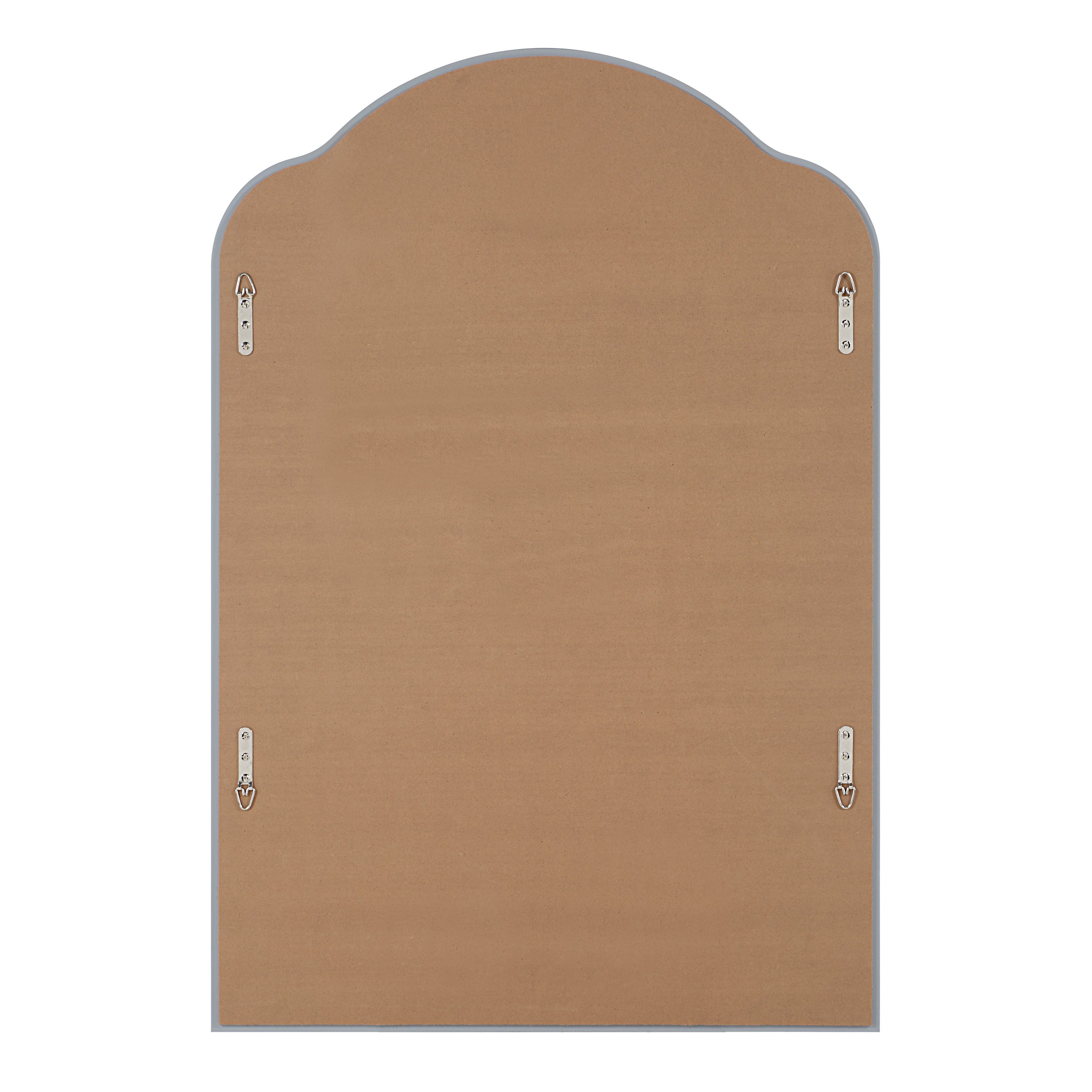 Erica 44" H x 30" W Wall Mirror, Silver - Backing Image - MT2749