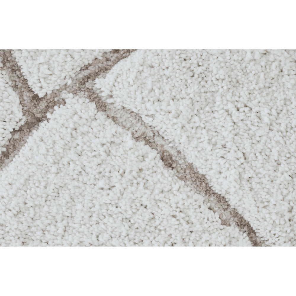 Allen 8x 10 Machine Tufted Indoor Rug, Off-white - Detail Image - RALL-10036-810