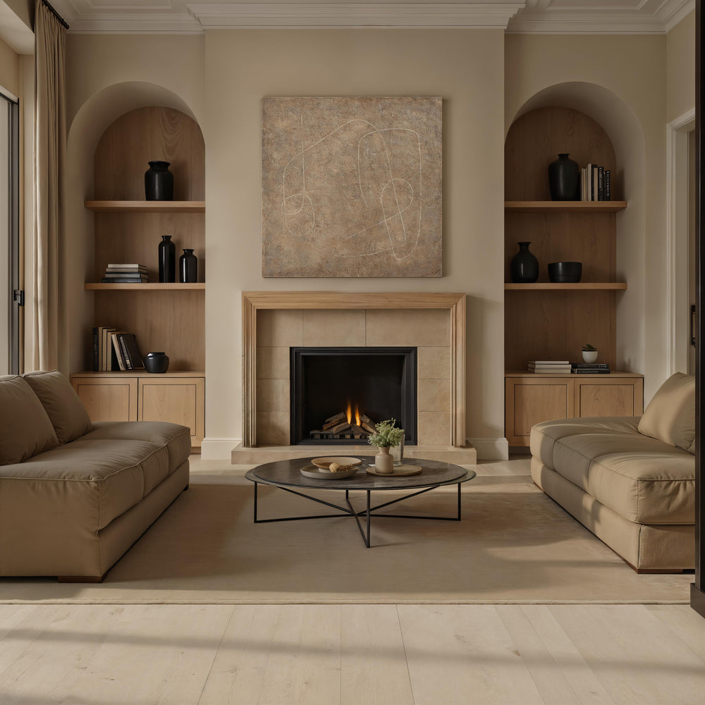 Berkeley 48" H x 48" W Canvas Art, - Lifestyle Image - OL2240