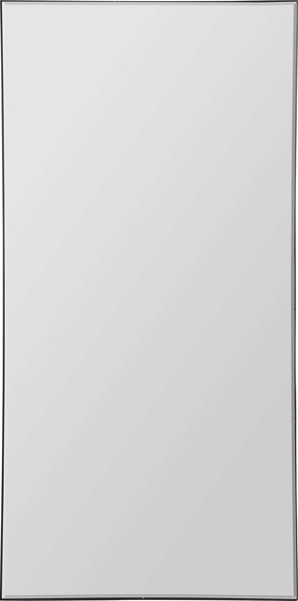 Trilo 60" Tall Rectangle Full Length Mirror, Black - Main Image - MT2098