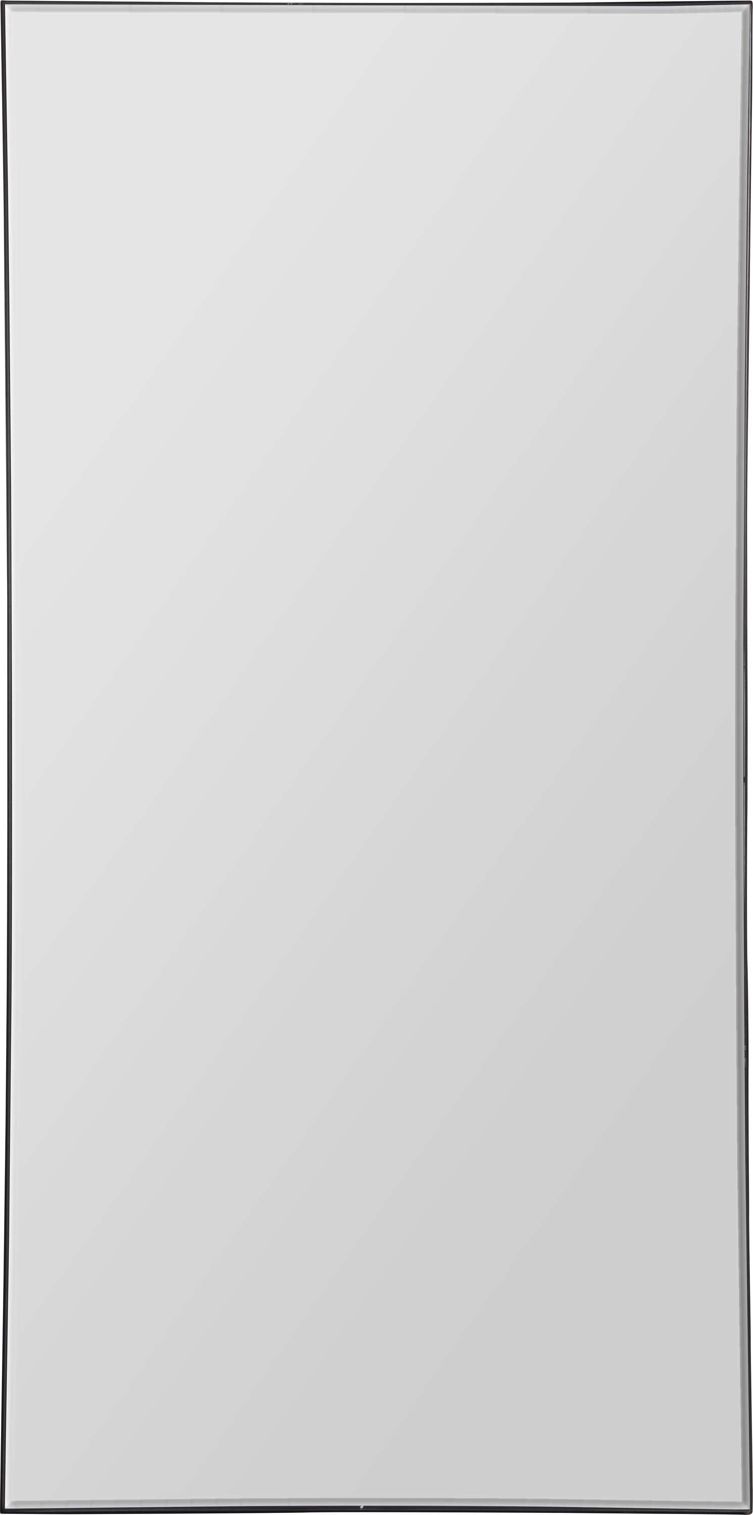 Trilo 60" Tall Rectangle Full Length Mirror, Black - Main Image - MT2098
