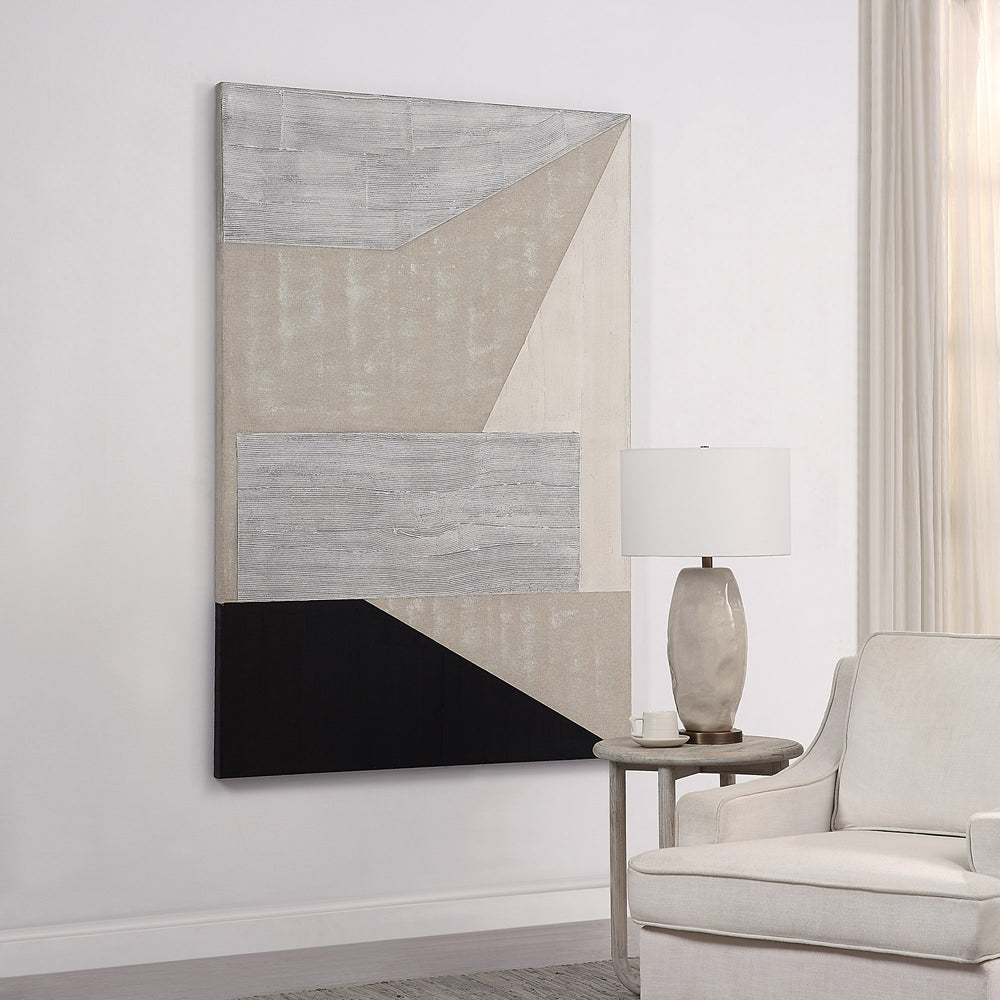 Torii 48" Wide Canvas Art, Grey - Lifestyle Image - OL2137
