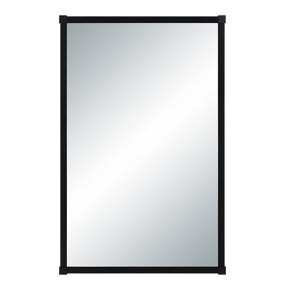 Kauri 35" H x 22" W Wall Mirror, Black - Main Image - MT2739