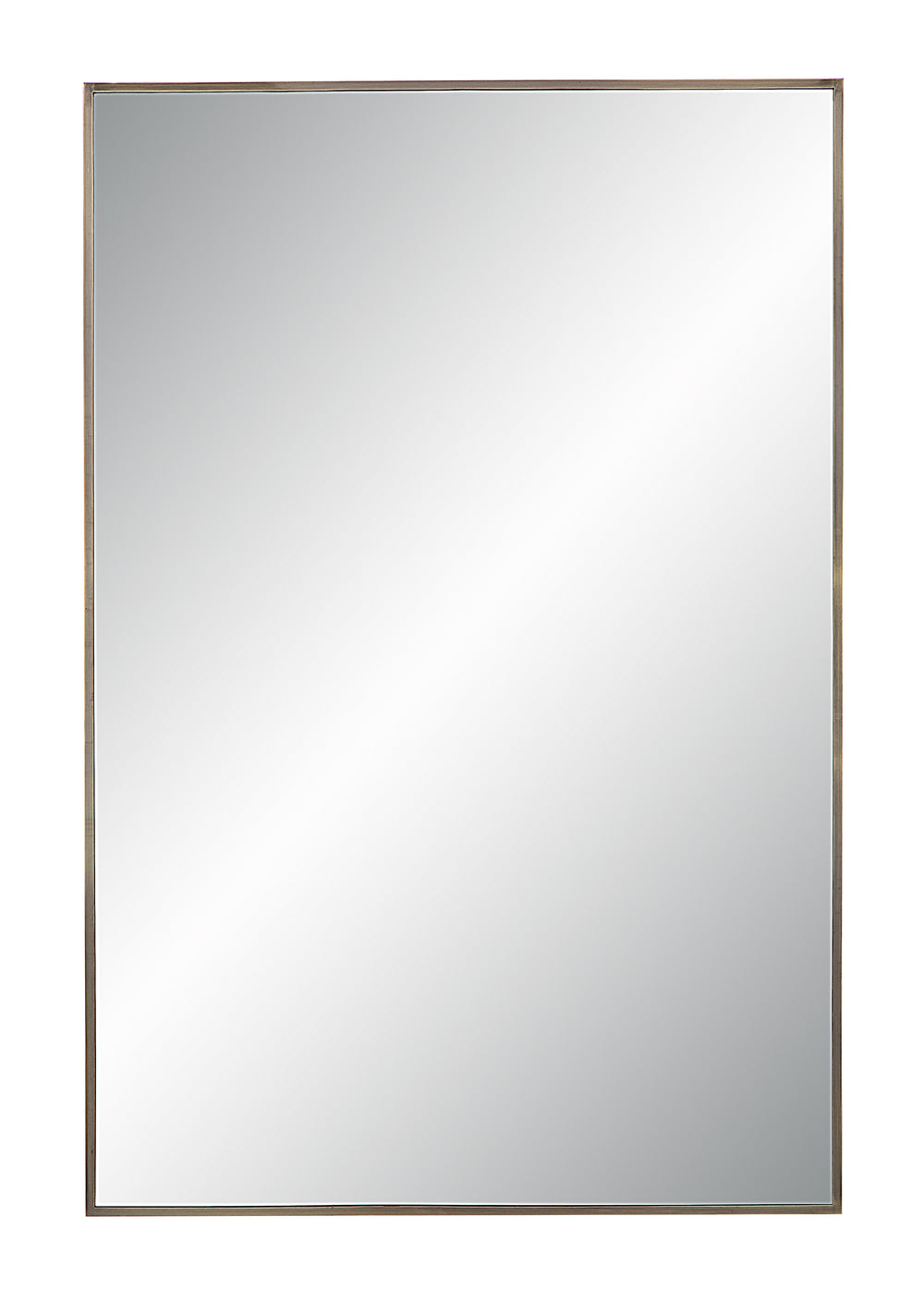 Cider 45" Tall Rectangular Mirror, Brushed Bronze - Main Image - MT2623
