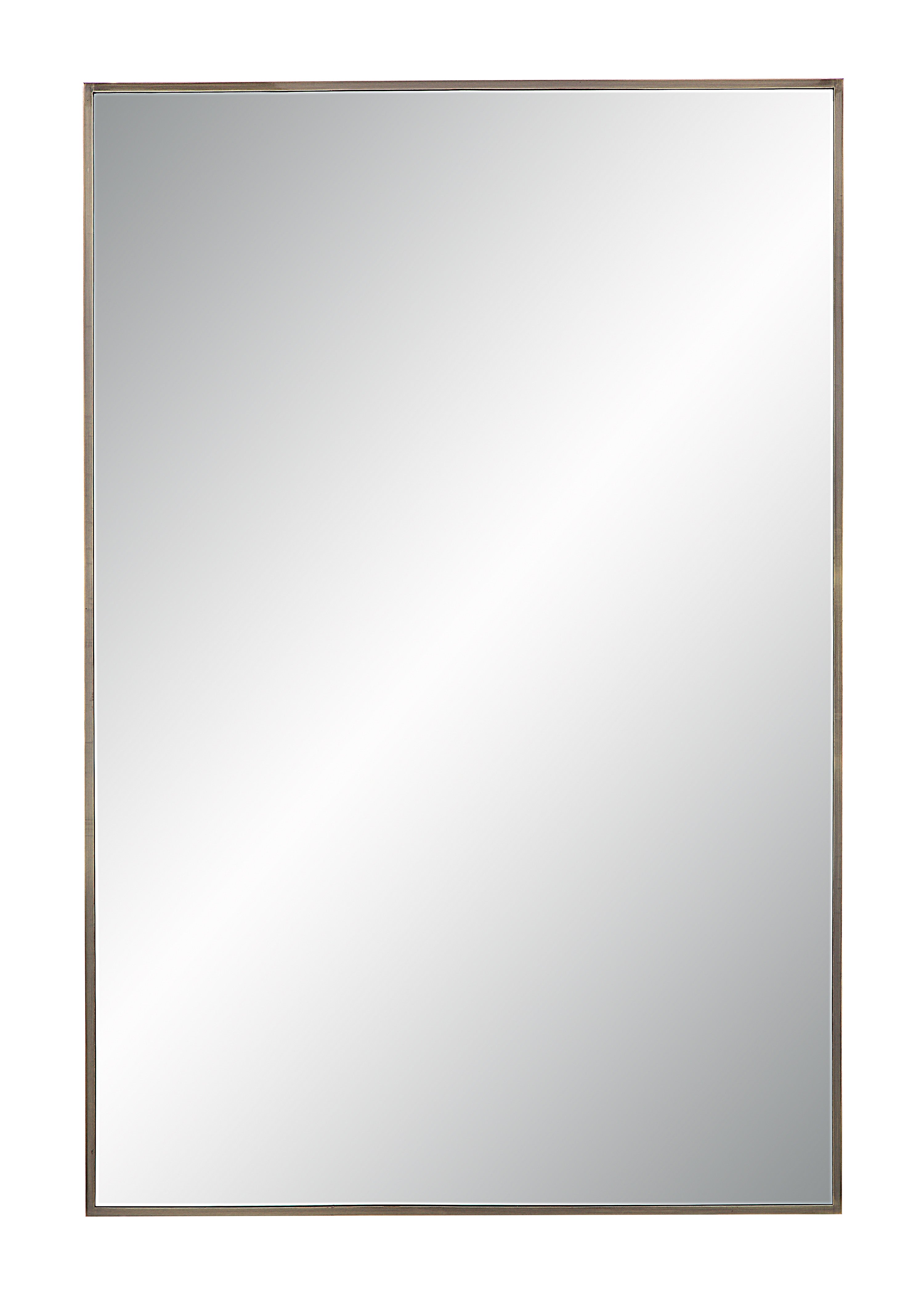 Cider 45" Tall Rectangular Mirror, Brushed Bronze - Main Image - MT2623